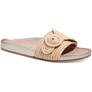 Kate Spade Maribelle Women's Woven Slide Sandals - Cream